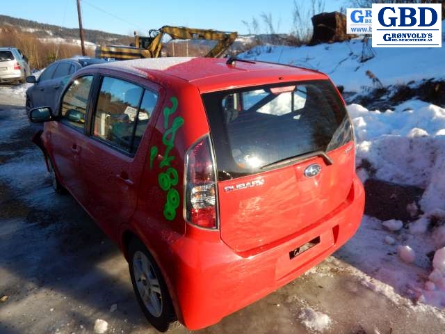 Subaru Justy, 2008-2010 (Type IV) (NO PART ID)