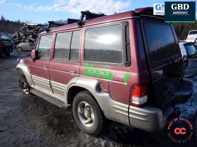 Hyundai Galloper 1998-2003 , Motorkode: , Girkassekode: 