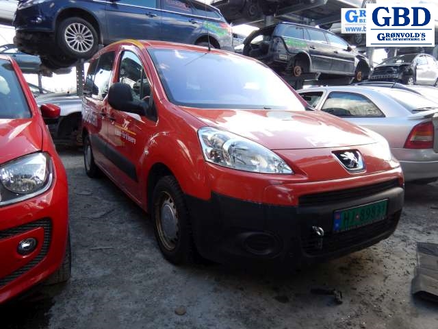 Peugeot Partner, 2008-2015 (Type II, Fase 1)(|6206 K4)