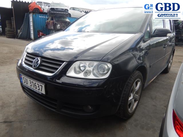 VW Touran, 2003-2006 (Type I, Fase 1) (SANDEN|1K0 820 859 F|1K0 820 808 FX|083751057B4)