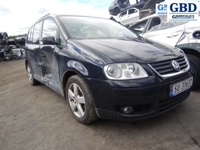 VW Touran, 2003-2006 (Type I, Fase 1) (SANDEN|1K0 820 859 F|1K0 820 808 FX|083751057B4)