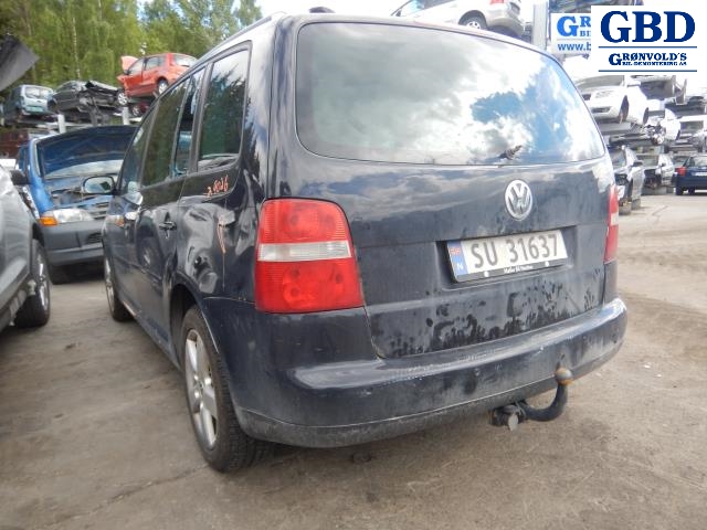 VW Touran, 2003-2006 (Type I, Fase 1) (SANDEN|1K0 820 859 F|1K0 820 808 FX|083751057B4)