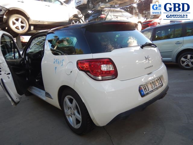 Citroën DS3, 2010-2019 (9135 HK|98 006 252 80)