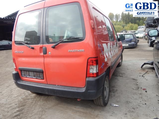 Peugeot Partner, 2002-2008 (Type I, Fase 2) (5148 G1|9830149780|SBBAR005)