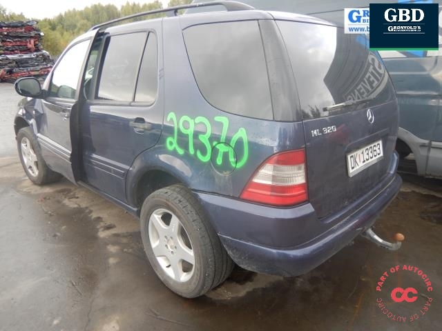 Mercedes ML 1997-2005 (W163) (W163), Motorkode: --, Girkassekode: A 163 270 22 00