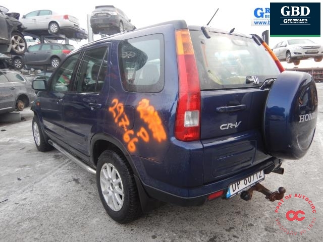 Honda CR-V 2002-2006 (Type II) , Motorkode: K20A4, Girkassekode: 