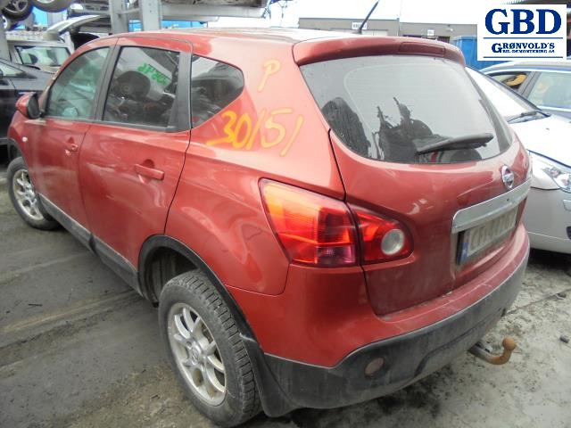 Nissan Qashqai, 2007-2010 (Type I, Fase 1) (0 281 0020566|8 200 1F8 253)