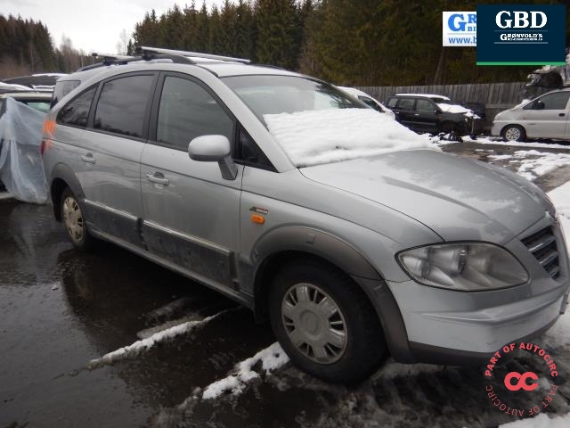 SsangYong Rodius 2005-2013 (Type I) , Motorkode: D27R-056, Girkassekode: