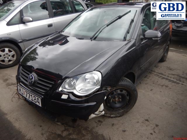 VW Polo, 2005-2009 (Type IV, Fase 2) (6Q1955119A|VW 6Q1955601|VW 6Q1955603A)