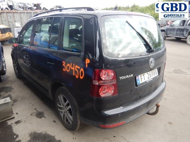 VW Touran, 2007-2010 (Type I, Fase 2) (038 130 073 BN|038 130 079 TX)