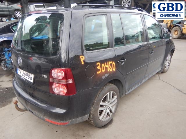 VW Touran, 2007-2010 (Type I, Fase 2) (038 130 073 BN|038 130 079 TX)