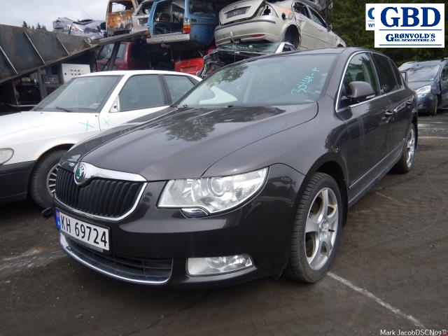 Škoda Superb, 2008-2015 (Type II)