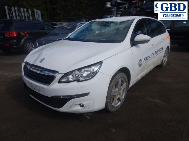 Peugeot 308, 2013-2021 (Type II) (16 104 282 80|16 517 649 80)