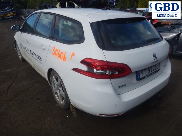 Peugeot 308, 2013-2021 (Type II) (16 104 282 80|16 517 649 80)