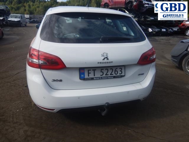 Peugeot 308, 2013-2021 (Type II) (16 104 282 80|16 517 649 80)