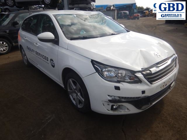 Peugeot 308, 2013-2021 (Type II) (16 104 282 80|16 517 649 80)