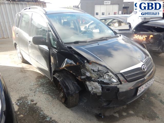 Toyota Verso, 2002-2004 (corolla) (DENSO|8511013100|159200-6130)