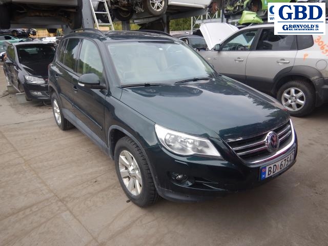 VW Tiguan, 2007-2011 (Type I, Fase 1) (5N0920871C)