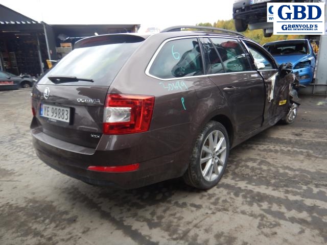 Škoda Octavia, 2013-2016 (Type III, Fase 1) (VALEO|5F4955711|W000030950)