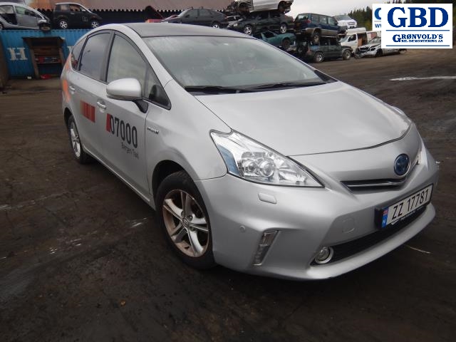 Toyota Prius +7, 2012-2020 (Type III, STV)