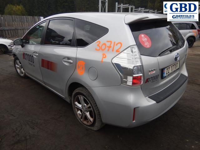 Toyota Prius +7, 2012-2020 (Type III, STV)