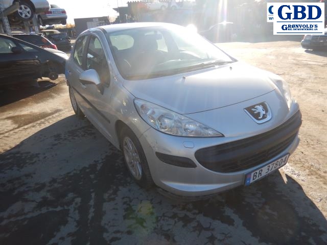 Peugeot 207, 2006-2012 (VALEO|6451 TK)