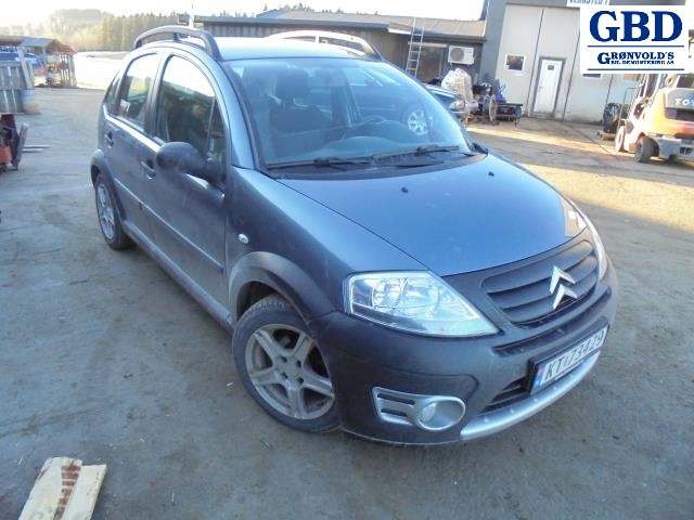 Citroën C3, 2002-2009 (Type I) (9222 AN)