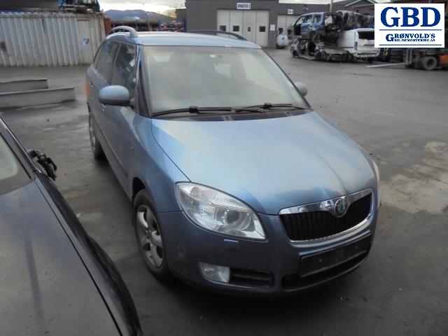 Škoda Fabia, 2007-2010 (Type II, Fase 1) (6Q0 413 031 BK|6Q0 411 105 AA)