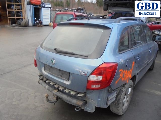 Škoda Fabia, 2007-2010 (Type II, Fase 1) (6Q0 413 031 BK|6Q0 411 105 AA)