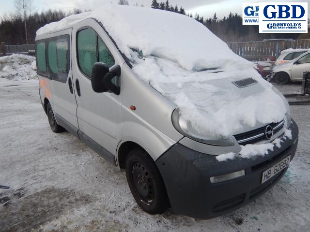 Opel Vivaro A, 2001-2006