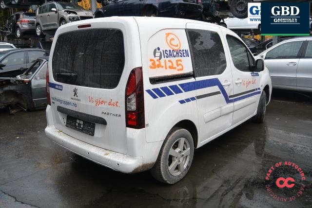 Peugeot Partner, 2015-2019 (Type II, Fase 2) (9808625280|9818531680|9849387080)
