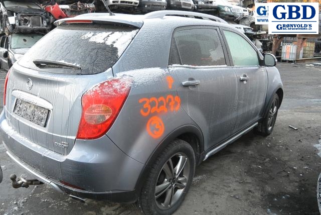 SsangYong Korando, 2011-2013 (Type III) (NO PART ID)