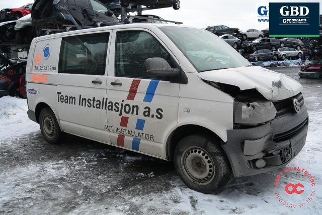 VW Transporter / Caravelle 2009-2015 (Fase 2) (T5) (T5), Motorkode: CAAB, Girkassekode: LRS