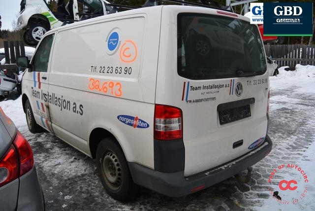 VW Transporter / Caravelle 2009-2015 (Fase 2) (T5) (T5), Motorkode: CAAB, Girkassekode: LRS