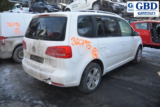 VW Touran, 2010-2015 (Type I, Fase 3) (BOSH|5K6 955 711 B|0 390 201 216)