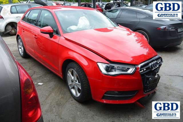 Audi A3, 2012-2016 (Type III, Fase 1) (5Q0 407 272 C|5Q0 407 762 DX)