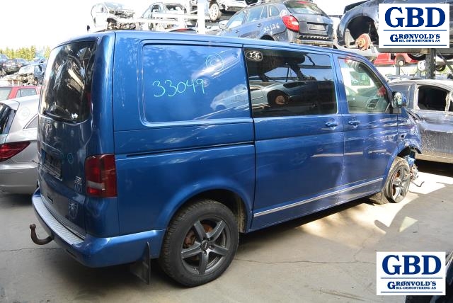 VW Transporter / Caravelle, 2009-2015 (T5, Fase 2) (TAKATI PETRI AG|7E0 880 201 S )