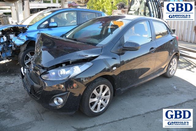 Mazda 2, 2011-2014 (Type II, Fase 2) (NO PART ID)