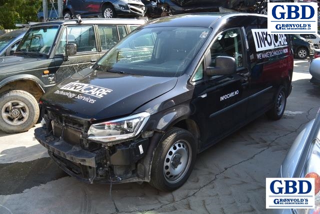 VW Caddy, 2015-2020 (Type III, Fase 3)(|2K5 821 022 B )