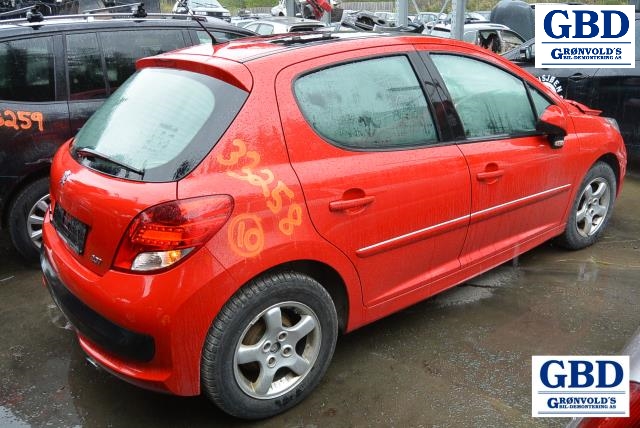 Peugeot 207, 2006-2012 (6206 N0)