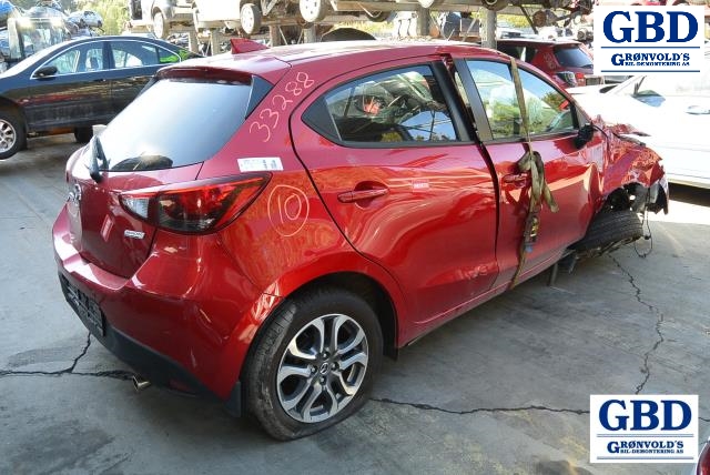 Mazda 2, 2015-2019 (Type III, Fase 1) (DG7N-61-190B)