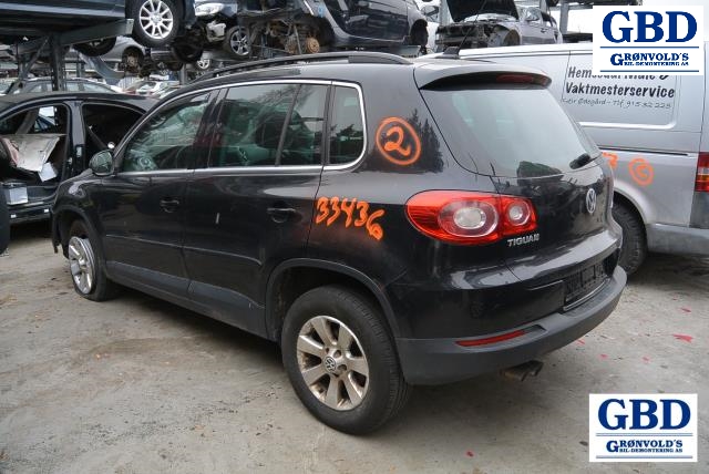 VW Tiguan, 2007-2011 (Type I, Fase 1) (VW|5N0 920 870 DX|5N0920870D)