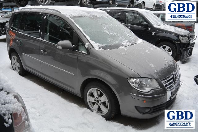 VW Touran, 2007-2010 (Type I, Fase 2) (JPK|HXT|02E 300 043 KX)