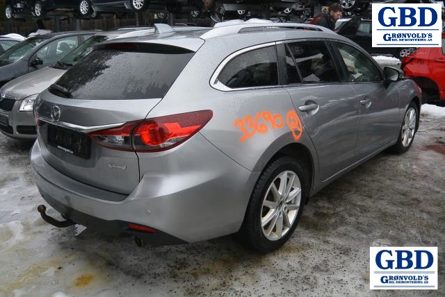 Mazda 6, 2013-2015 (Type III, Fase 1) (GHP9-67-360)