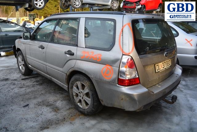 Subaru Forester, 2005-2008 (Type II, Fase 2) (TZ1B5LTWBA)