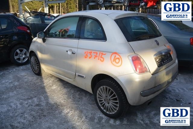 Fiat 500, 2008-2020 (FIAT|735481656|021046)