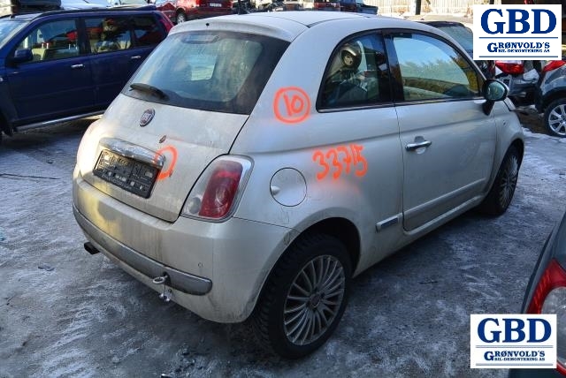 Fiat 500, 2008-2020 (FIAT|735481656|021046)