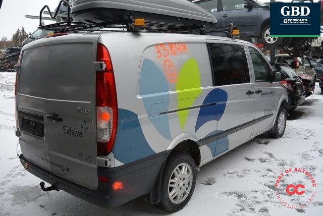 Mercedes Vito/Viano 2010-2014 (Fase 2) (W639) (W639), Motorkode: OM651.940, Girkassekode: 7226860