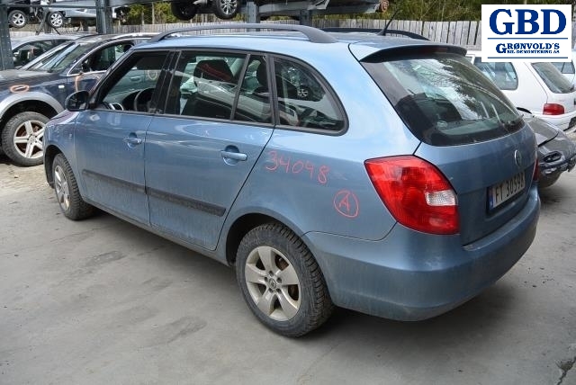 Škoda Fabia, 2007-2010 (Type II, Fase 1) (5J0 941 701)