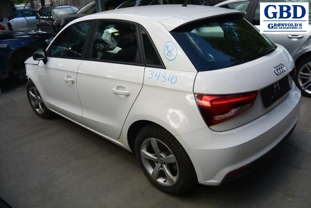 Audi A1, 2014-2018 (Type I, Fase 2) (6C0 407 271 AB|6C0 407 451 AX)